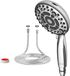 Merkloos Waterbesparende Douchekop 6,8 L/min 6 Straalsoorten - Handdouche met Hoge Druk en Waterbesparing tot 50% - CSA USA Getest en Gecertificeerd - Doucheslang 1,5 m - G1/2 Aansluiting