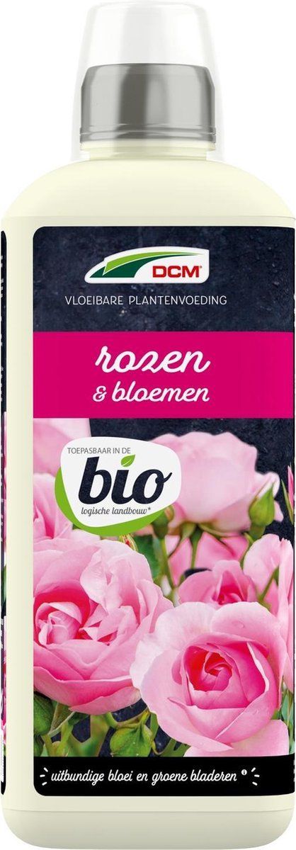 DCM Meststof Vloeibaar Rozen - Siertuinmeststoffen - 800 ml Bio