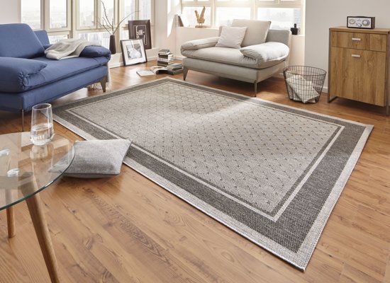 Hanse Home Laagpolig Vloerkleed Natural Grijs 160x230cm