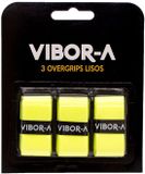 Vibor-a Blister 3 Smoth Overgrips Pro Amarillo Flúor ÚNICA