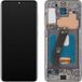 MP Touchscreen Display compatibel met Samsung Galaxy S20 5G G981 / S20 G980, met Frame, OLED-versie, Zwart
