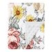 HNHUAMING Bloemen babydekens, bloemen peuterdeken voor jongens meisjes, gestippelde achterkant, dubbellaags, wieg ontvangende deken, voor kinderdag/kinderwagen/peuterbed/autostoeltje, 76 x 105 cm