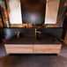 Mondiaz ERIN 150cm badmeubelset Washed oak met 2 lades Wastafel RIDGE Urban ERIN11455
