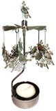 Rotary Candle Holder Spinning Kandelaar Metalen Kleine Gift (Vogel)