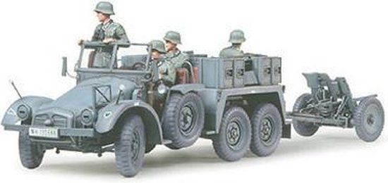 Tamiya 1:35 German Krupp Protze w/ 37mm PAK - Plastic Model Kit