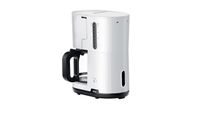 Braun KF1100 Filter Coffee Maker - 10 Cups - Black & White