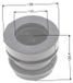 NAC Amortisseur, fixation supérieure en caoutchouc, type CS45, CS52, pour scies industrielles, modèle NZ297