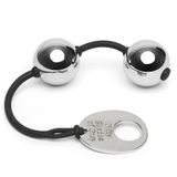 Lovehoney Fifty Shades of Grey Inner Goddess Zilveren Metalen Ben Wa Balletjes - Zilver