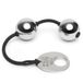 Fifty Shades of Grey Inner Goddess Boules en métal argenté - Argent