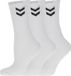 Hummel Basic Sportsokken - Maat 36-40 - Unisex - wit/zwart