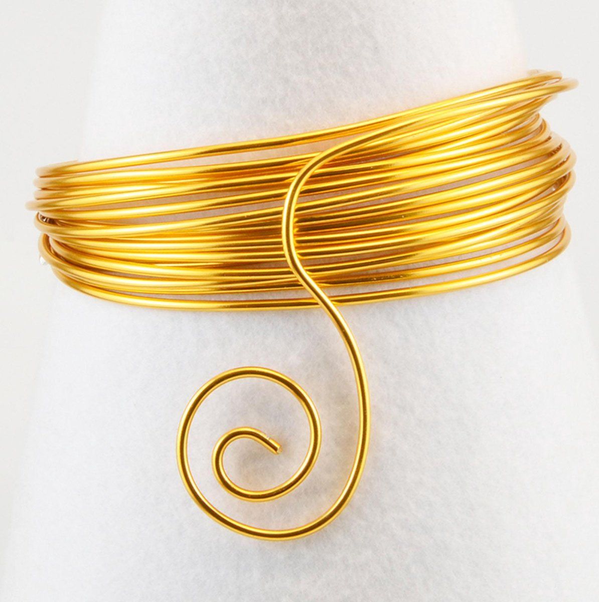Vaessen Creative Aluminiumdraad 1mm 10m Gold - Goud - Aluminium