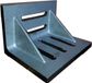 HHIP 3402-0303 6" x 5" x 4-1/2" Webbed Slotting Angle Plate
