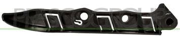 PRASCO Halter, Stoßfänger BM0471003 vorne rechts | Compatibel met: BMW 5, 5 Touring