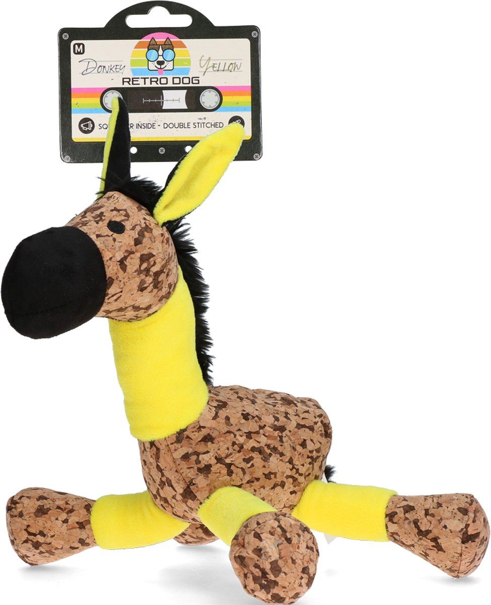 Retrodog Ezel Geel - M