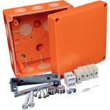KOPOS Aftakdoos 126 x 126 x 77 mm Oranje