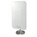 Metronic 415981 Outdoor Antenne XP 94 4K Dab+ UHD Compacte DVBT/DVT2 Bescherming 5G Wit
