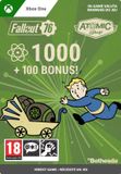 Bethesda Fallout 76: 1000 (+100 Bonus) Atoms - Xbox One - Devise