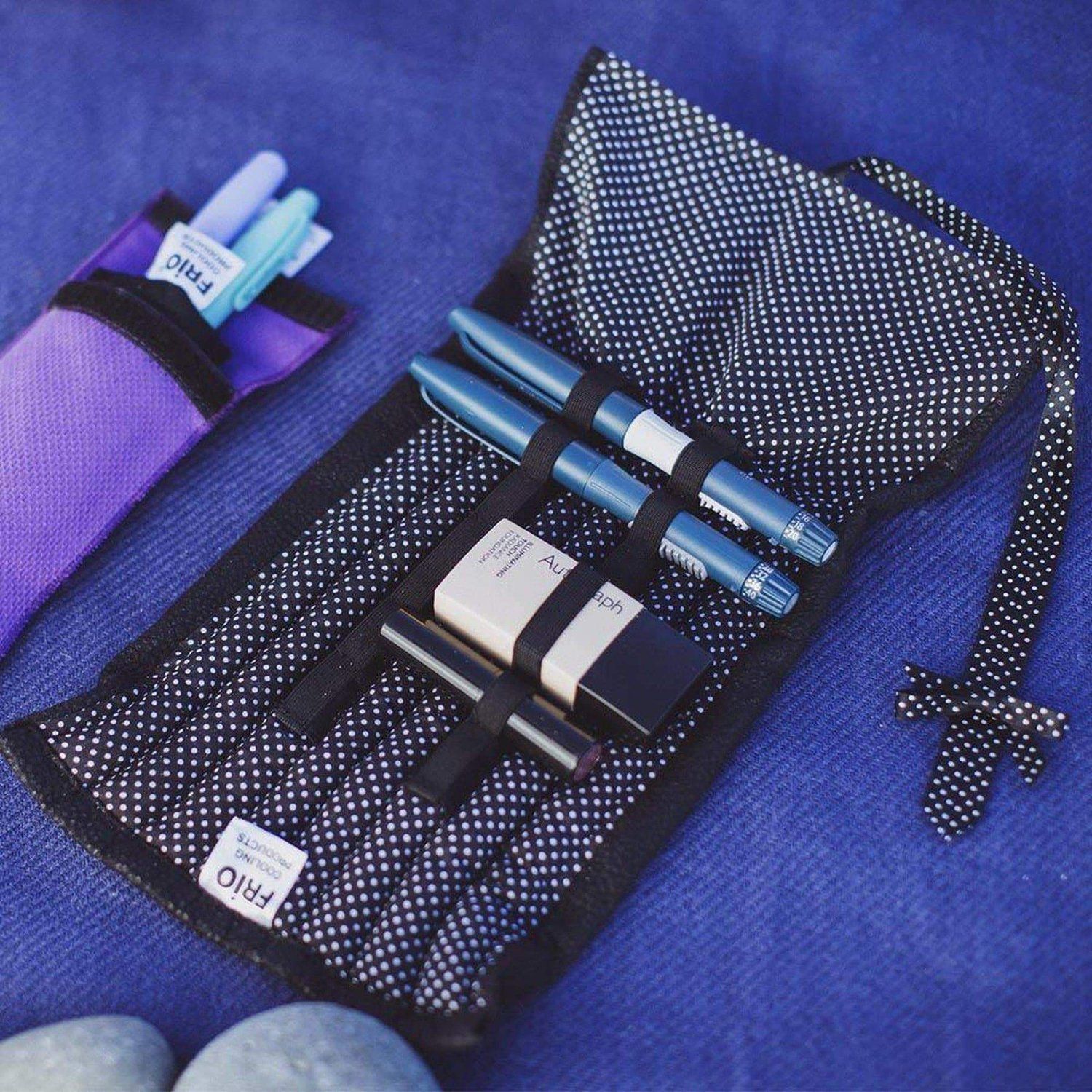 Frio rol-koeltas voor insuline, inhalator en cosmetica
