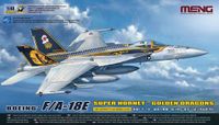 Meng Model LS023 Boeing F/A-18E Super Hornet Golden Dragons Modelbouw 1:48