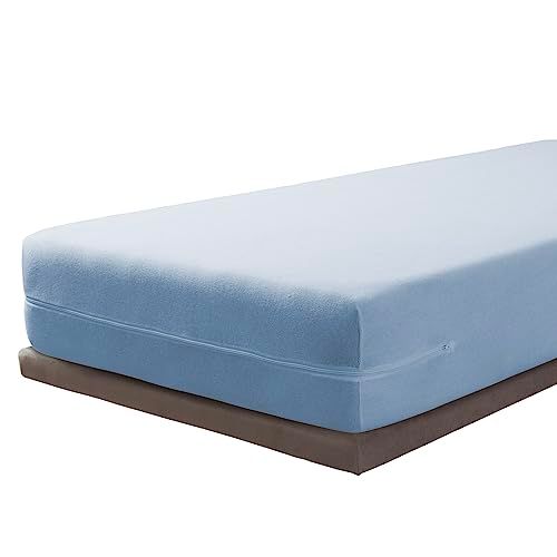 Savel Matrashoes 80x190/200cm Katoen Badstof Met Rits Gecertificeerd Oeko-Tex Ademend Topmatras