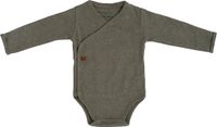 Baby's Only Rompertje lange mouw Melange - Khaki - 68