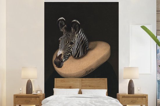 Nr1Wallpaper Behang - Fotobehang Oude Meesters - Barok - Zebra - Breedte 195 cm x hoogte 300 cm