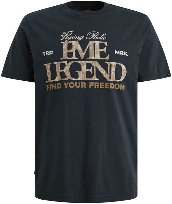 PME Legend Heren T-shirt Marine Maat M
