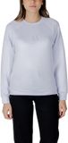 Armani Exchange Dames Sweatshirt met Ronde Hals en Logo - Wit - Maat S