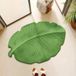 Elodame B.V. Tapis de bain - Tapis de bain antidérapant - Avec sous-couche en caoutchouc - Tapis de sol à séchage ultra-rapide pour baignoire, douche et cuisine - Design en forme de feuille - Format 40x60 cm