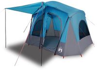 vidaXL Tent - 5-persoons - waterdicht - blauw