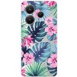 Xiaomi Tropical aquarelle bedrukt siliconen hoesje compatibel met Redmi Note 14 5G