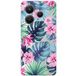 Xiaomi Tropical aquarelle bedrukt siliconen hoesje compatibel met Redmi Note 14 5G