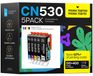 OEM Canon Inktpatronen, 5-pack, voor Canon TS8750 TS8751, PGI-530 CLI-531