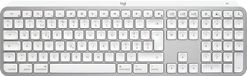 Logitech MX Keys S pour Mac QWERTZ Suisse Aluminium Blanc
