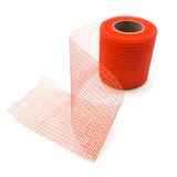 Mopec Oranje S43.80.09 Plastic Grid Lint, 80 mm x 25 m