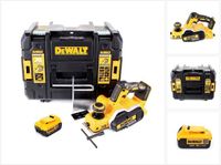 DeWalt DCP 580 NT raboteuse sans fil 18 V 82 mm + 1x batterie 4,0 Ah + TSTAK - sans chargeur