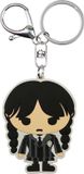 Karactermania Wednesday The Adams Family Chibi Brand Sleutelhanger