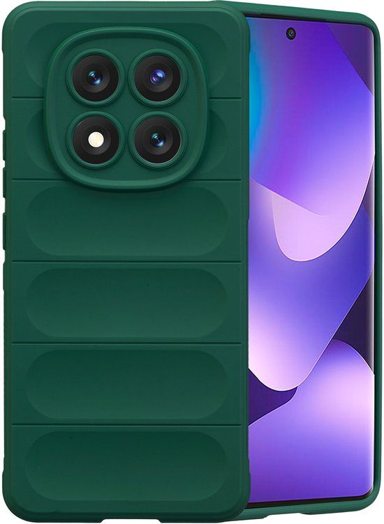 imoshion EasyGrip Backcover - Geschikt voor Xiaomi Redmi Note 15 (5G) - Donkergroen
