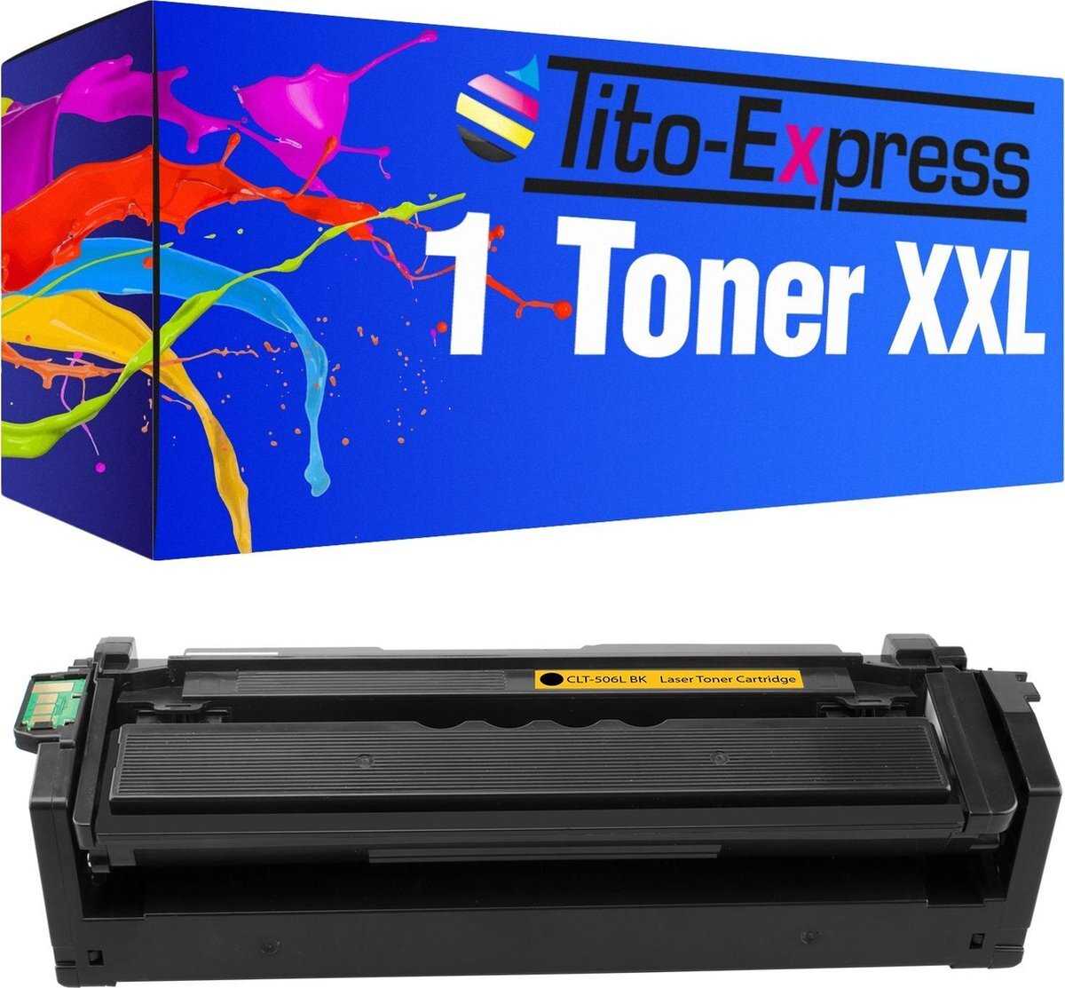 Tito Express PlatinumSerie® 1 toner XL alternatief voor Samsung CLT-506 L black 6.000 pagina 's