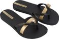 Ipanema Kirei Kids Pantoufles Femme Junior - Black/Gold - Taille 28/29