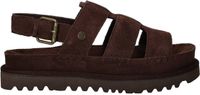 Warmbat Wenlock Sandalen Dames Bruin Maat 38