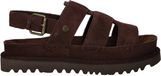 Warmbat Wenlock Sandalen Dames Bruin Maat 38