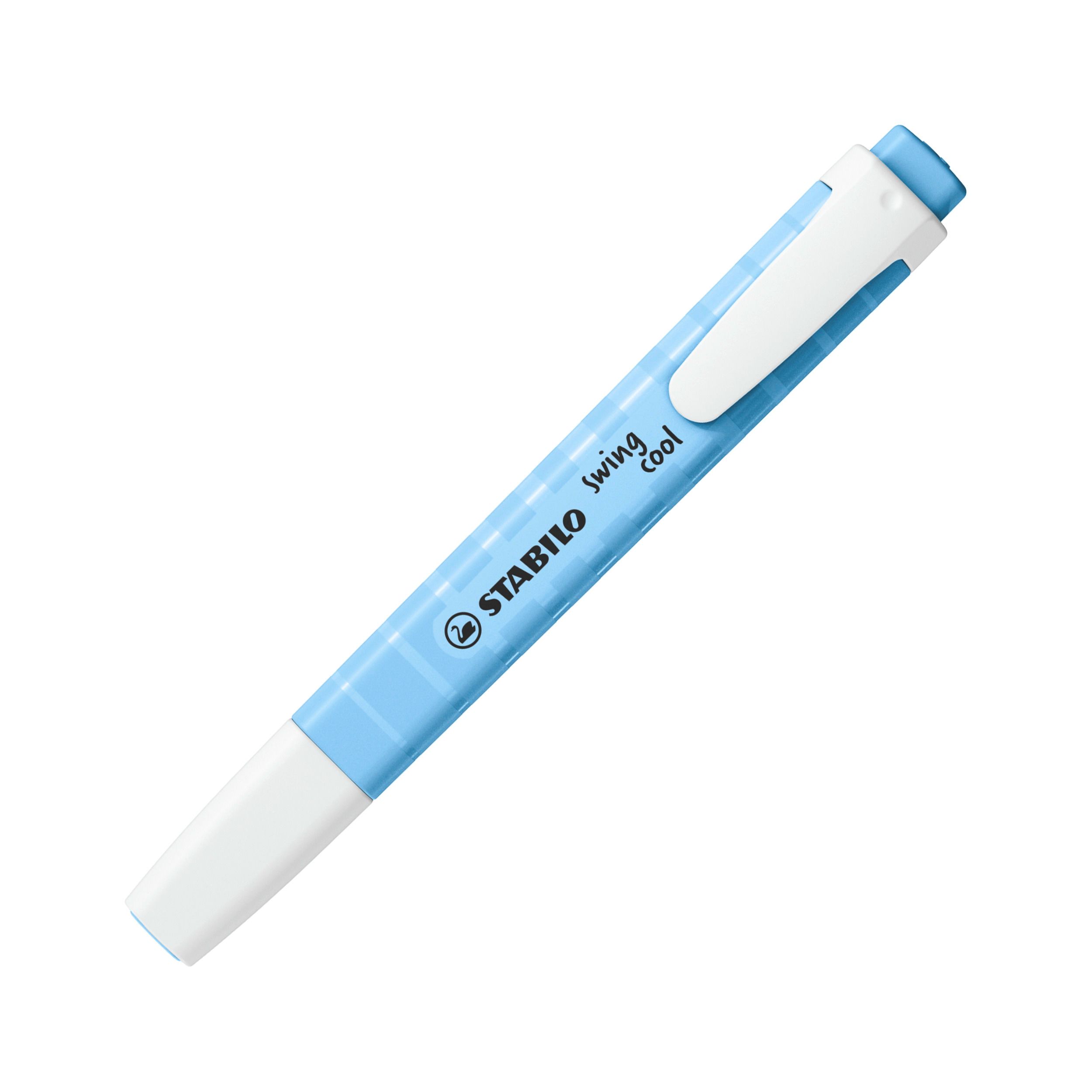 Stabilo swing cool pastel markeerstift - Luchtig blauw - 1 stuk