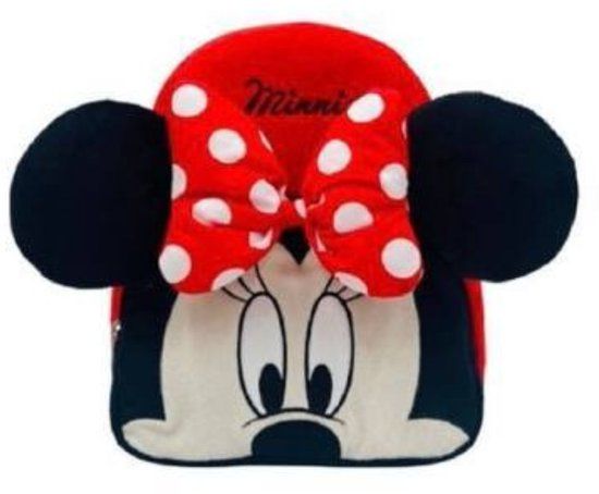 Minnie Mouse Pluche Rugzak Rood