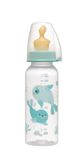 nip Standaardfles PP met drinkspeen Anatomisch latex, vanaf 6 maanden, blauw, maat M, 250 ml, Boy