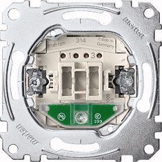 Merten MEG3102-0000 - Elektrische schakelaar - metallic