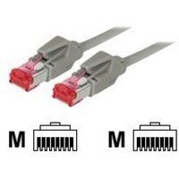 Exertis Connect - Verbindingskabel - RJ-45 (M) naar RJ-45 (M) - 30 m - SFTP - CAT 6 - halogeenvrij - grijs