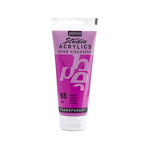 Pébéo Studio Acrylverf - Azo Rosa - 100 ml - 831055