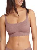 Sloggi Sloggi Zero Feel Bliss Top, damesondergoed, Chocolade, S