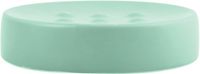 Spirella Zeephouder TUBE-MATT – Praktische Zeepschaal en Zeepbakje voor de Badkamer – Robuust en Makkelijk te Reinigen – Groen – Kunststof – 11 x 11 cm